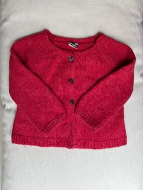Bonton Cardigan - Red Pink
